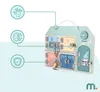 Mamabrum Montessori Busy Board Haus mit Schlössern – Produktbild-Vorschau 2