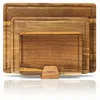 Deleca Houten Snijplanken Set 3-delig,Acacia Hout met Productafbeelding-voorbeeld 1