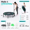 CITYSPORTS Fitnesstrampolin Mini-Trampolin mit Haltegriff Produktbild-Vorschau 6
