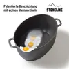 STONELINE® Bräter Oval 39x26 cm 8,5 l | mit Deckel Produktbild-Vorschau 4