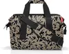 A studio shot of a patterned duffel bag. Produktbild-Vorschau