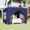 Outsunny Pavillon 3x3m wasserabweisend Stabil Winterfest Produktbild-Vorschau 2