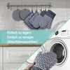 Ofenhandschuhe 2 Stück, Hitzebeständig Bis 300 °C, Mit Produktbild-Vorschau 4