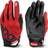 A pair of red and black Sparco gloves shown from the front and back. Produktbild-Vorschau