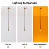 STAB LED hanglamp, 7W, 2700K, 595 lm, goudkleurige Productafbeelding-voorbeeld 2