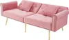 Merax 2-Sitzer Schlafsofa mit Schlaffunktion und Produktbild-Vorschau 9