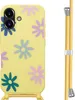 imoshion SilikonHülle design mit Band iPhone 16 - Yellow Produktbild-Vorschau 1