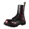 Steel - Rub Off - 10-Loch Boots Stiefel burgund Produktbild-Vorschau 1