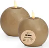 LED Kerze Kugeln Set Wachs, Flackernde Flamme, Ø 10x9, Produktbild-Vorschau 1