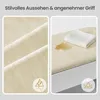 VASAGLE Schminkhocker aus Samt, gepolsterter Sitzhocker mit Produktbild-Vorschau 7