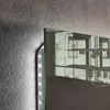 Badspiegel mit LED Beleuchtung 130x80 cm Alana - Horizontal Produktbild-Vorschau 6