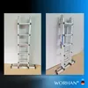 WORHAN Leiter 555cm Aluminium Teleskopleiter Klappleiter Produktbild-Vorschau 13
