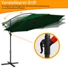 Jopassy Sonnenschirm 350cm Balkon Strandschirm Gartenschirm Produktbild-Vorschau 4