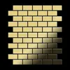 Mosaik Fliese massiv Metall Messing gewalzt gold 1,6mm Produktbild-Vorschau 6