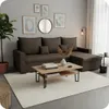 KomfortWelt24 Ecksofa mit Schlaffunktion und praktischem Produktbild-Vorschau 2