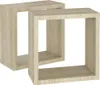 vidaXL Police z kostek 2 ks Dub Sonoma 30x15x30 cm Náhled obrázku produktu 5