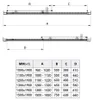 Duschabtrennung für Nische 130 cm gebürstetes Gold, Fest- Produktbild-Vorschau 3