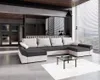 A modern living room with a large U-shaped sectional sofa. Náhled obrázku produktu