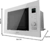 Cecotec Einbau-Mikrowellen mit Teller Grandheat 2090 Produktbild-Vorschau 2