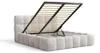 MOEBLO Polsterbett Bubble Bett 19 – Doppelbett im Produktbild-Vorschau 8