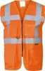 VIZWELL Warnschutz Weste VWRS Gr. L orange Produktbild-Vorschau 1