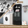 Szafka łazienkowa, szafka łazienkowa ze szklanymi drzwiami, Podgląd zdjęcia produktu 3