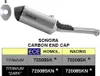 Marmitta slip-on ARROW sonora titanio dark con fondello Anteprima dell’immagine prodotto 1