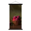 MuchoWow® Textilposter Korb - Pflaume - Rosa - Rustikal - Produktbild-Vorschau 1