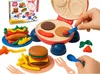 Knete - Set zum Herstellen von Hamburgern - Produktbild-Vorschau 2