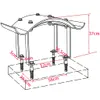 vidaXL Cache-cheminée en acier inoxydable 70 x 70 x 37 cm Voir les images du produit 8