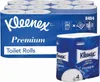 Kleenex® 8484 Papier toaletowy - 4-warstwowy, biały, 6 x 4 Podgląd zdjęcia produktu 1