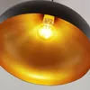 Lindby Hängelampe Ritana, schwarz-gold, Metall, Ø 31cm, E27 Produktbild-Vorschau 7