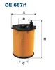 Filtr oleju FILTRON OE 667/1 Podgląd zdjęcia produktu 1