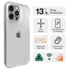 A clear phone case with product feature callouts. Anteprima dell’immagine prodotto