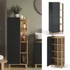 Armoire moyenne Vicco Karen Sonoma/Anthracite 50x128cm avec Voir les images du produit 2