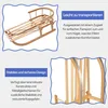 Best For Kids Holzschlitten für Kinder mit Produktbild-Vorschau 4