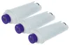 vhbw 3x Wasserfilter Filter kompatibel mit DeLonghi Produktbild-Vorschau 1