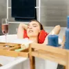 Relaxdays Badewannenablage Bambus Ablage Buchstütze Home Produktbild-Vorschau 3