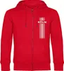 multifanshop Kapuzen Sweatshirt Jacke - Köln - Streifen, Produktbild-Vorschau 1