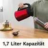 Bosch TWK3P424, 1,7 l, 2400 W, Grau, Rot, Edelstahl, Produktbild-Vorschau 17