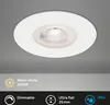 Briloner LED Einbauleuchte IP44 dimmbar 5W 460 lm 3000 K Produktbild-Vorschau 6