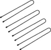 Friseurklammern E-63 150 Stück 4,9 cm – schwarz Produktbild-Vorschau 1