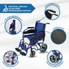 Rollstuhl faltbar Mobiclinic Feststellbremse Sitzhöhe 45 cm Produktbild-Vorschau 6