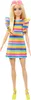 Barbie Fashionistas Puppe - Tiered Dress and Braces Produktbild-Vorschau 1