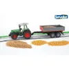 Bruder 2104 - Fendt 209S mit Bordwandanhänger Produktbild-Vorschau 13
