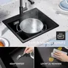 Granitspüle Küchenspüle Granitspüle Küchenspüle 50 x 45 cm Produktbild-Vorschau 5