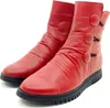 Gemini damskie skórzane buty za kostkę z guzikami i Podgląd zdjęcia produktu 8