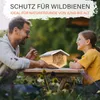 BEESI Bienenhotel mit wetterfestem Metalldach I Bienenhaus Produktbild-Vorschau 7