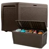 Keter Samoa Rotin Coffre de jardin 270L marron Coffre de Voir les images du produit 5