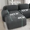 Modulares rahmenloses Ecksofa aus Cordstoff, ohne Montage, Produktbild-Vorschau 11